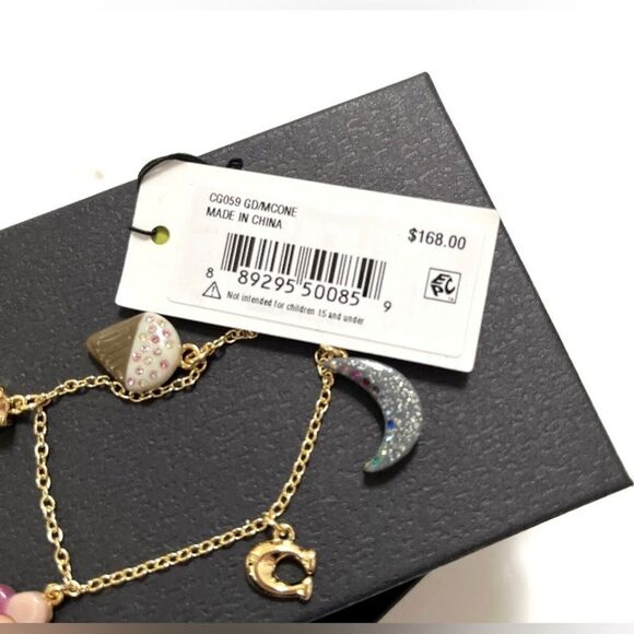 NEW COACH CHARM BRACELET - Picture 4 of 9